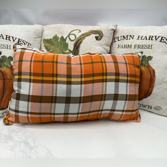 Autumn Fall Decorative Pillow Set of 4 - Picture 3 of 9